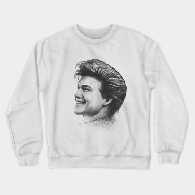 Morten Harket a-ha Crewneck Sweatshirt by korobovart